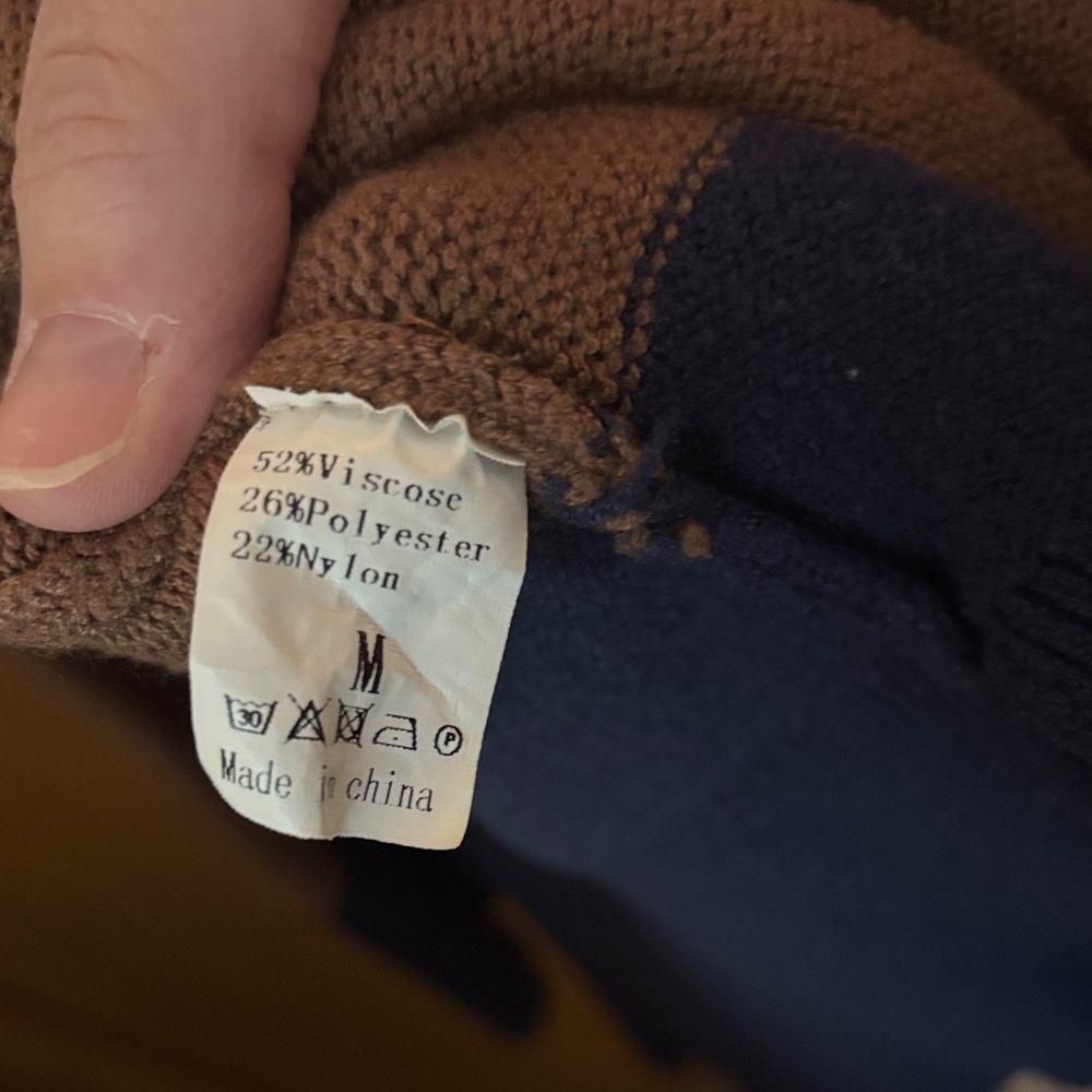 Multicolor Open Front Cardigan - Picture 2 of 3